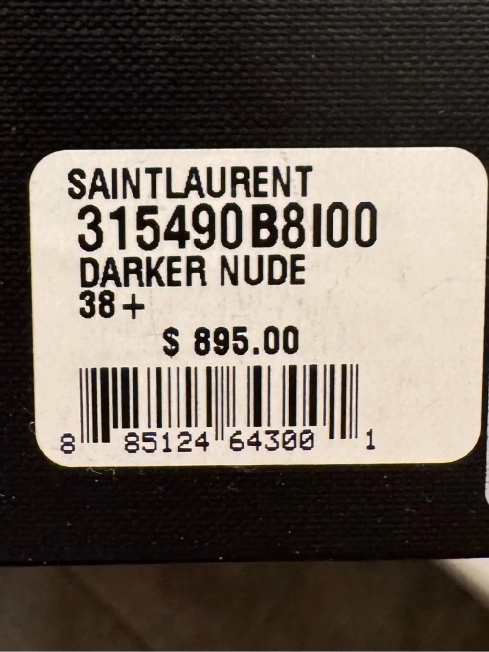 Saint Laurent Tribute Patent Leather Platform Heels - Picture 10 of 10
